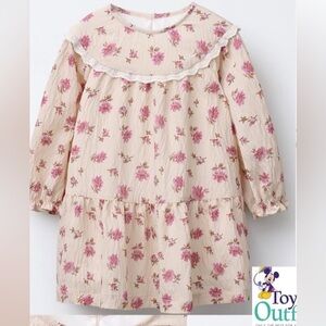 Zara Floral Print Dress 3T